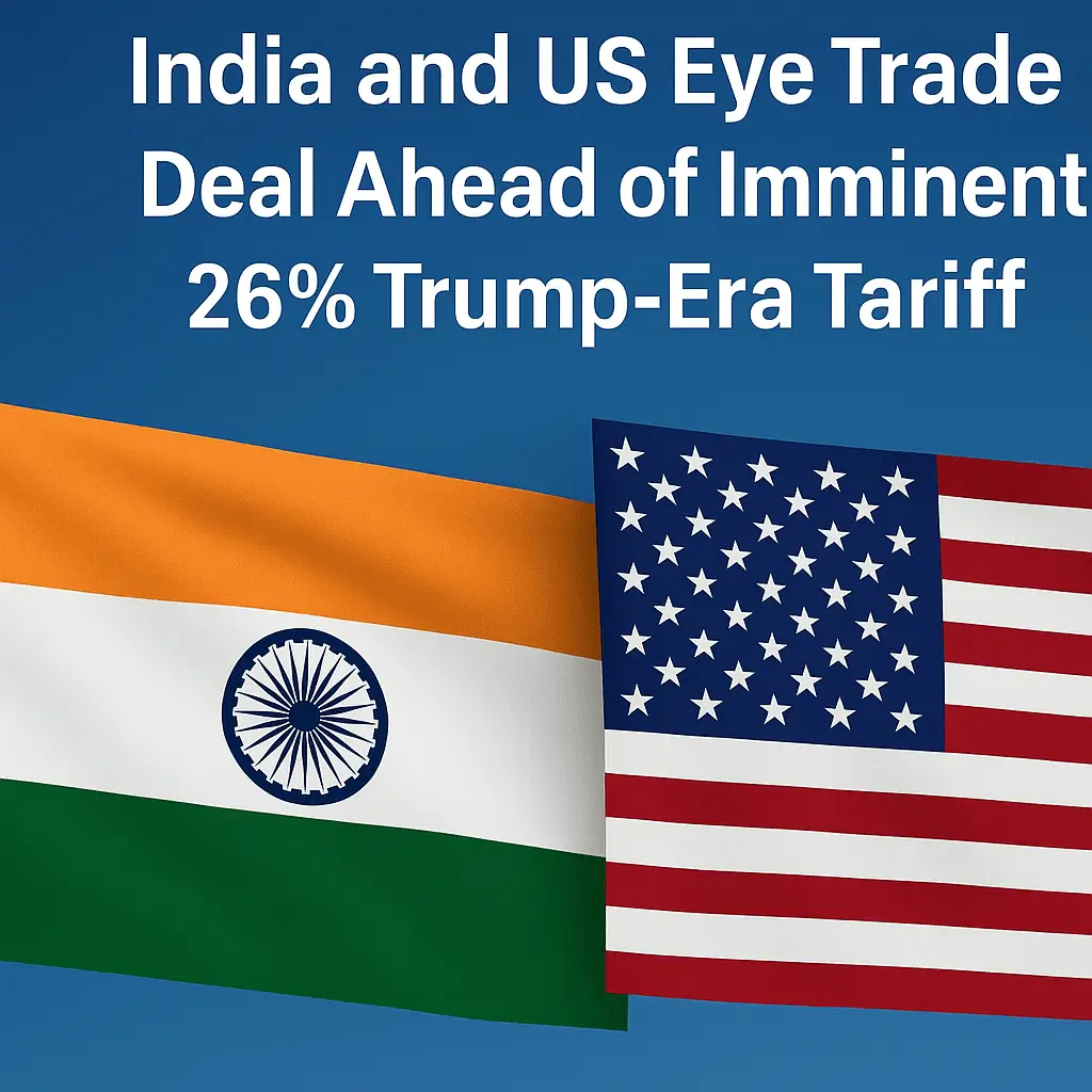 India and US Eye Trade Deal Ahead of Imminent 26% Trump-Era Tariff