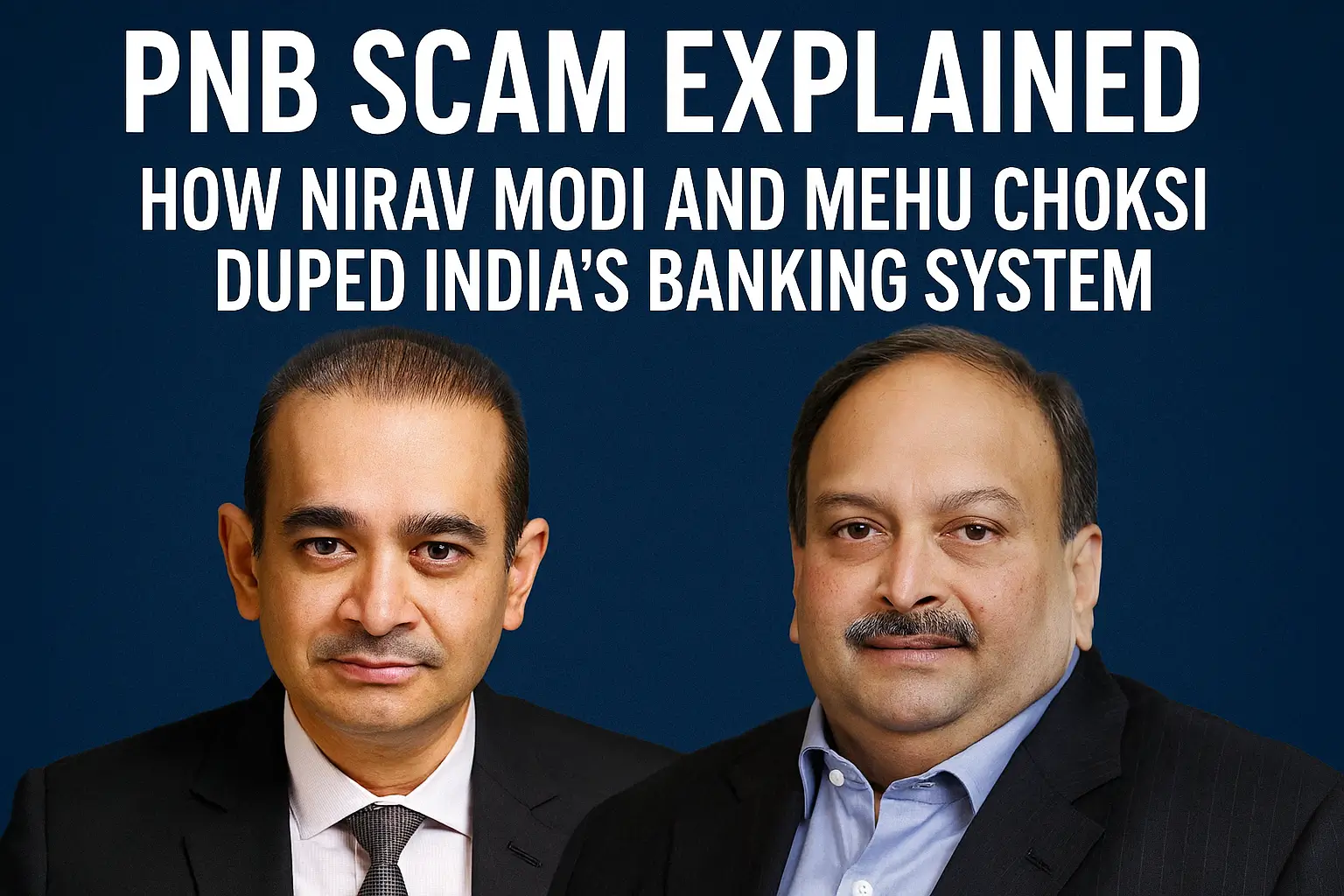 PNB Scam Explained: How Nirav Modi and Mehul Choksi Duped India’s Banking System